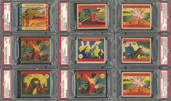 1930s-1940s "R"-Strip Cards PSA-Graded Collection (43)
